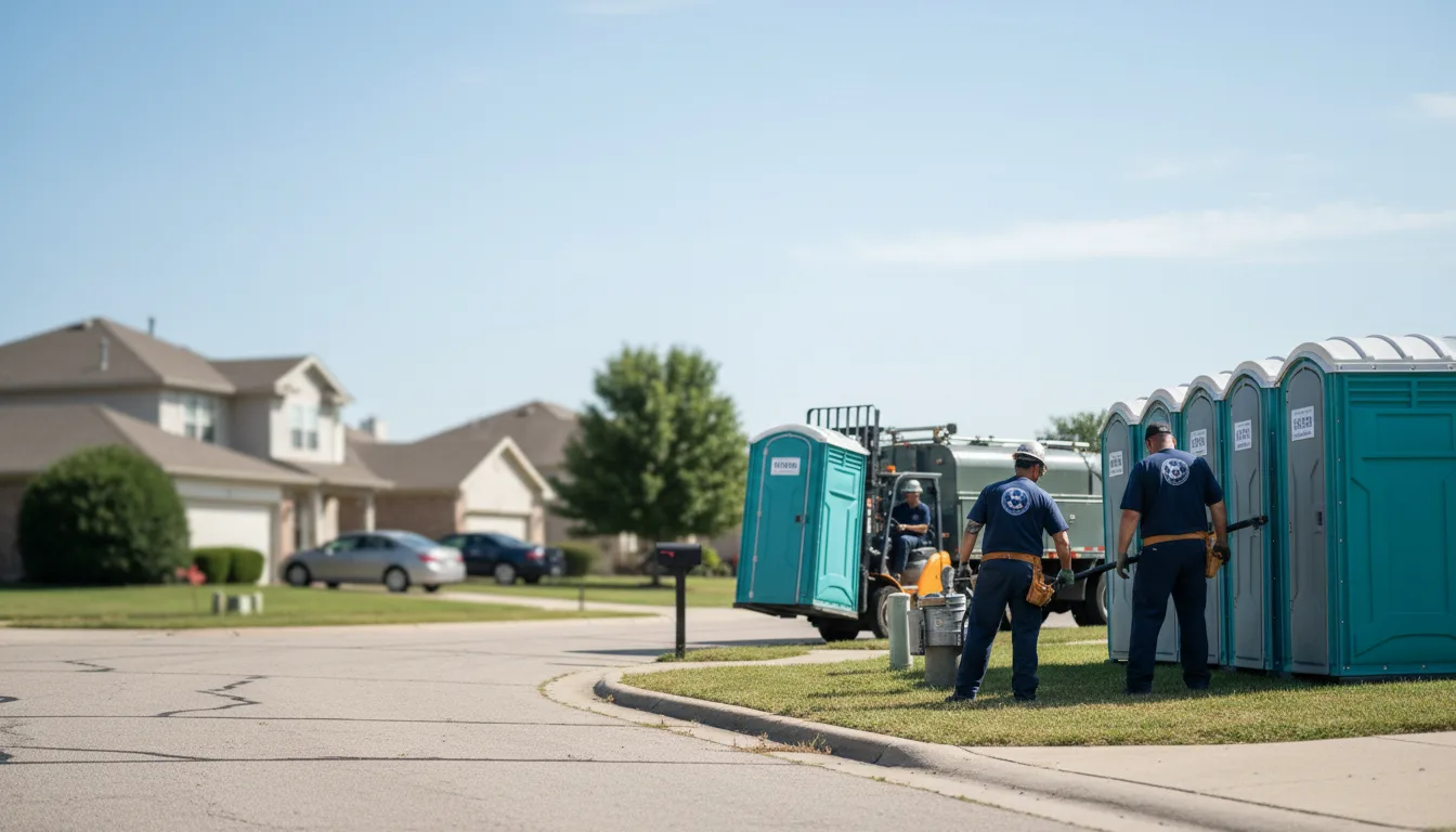 Porta Potty Rental in Mount Auburn, IL near me